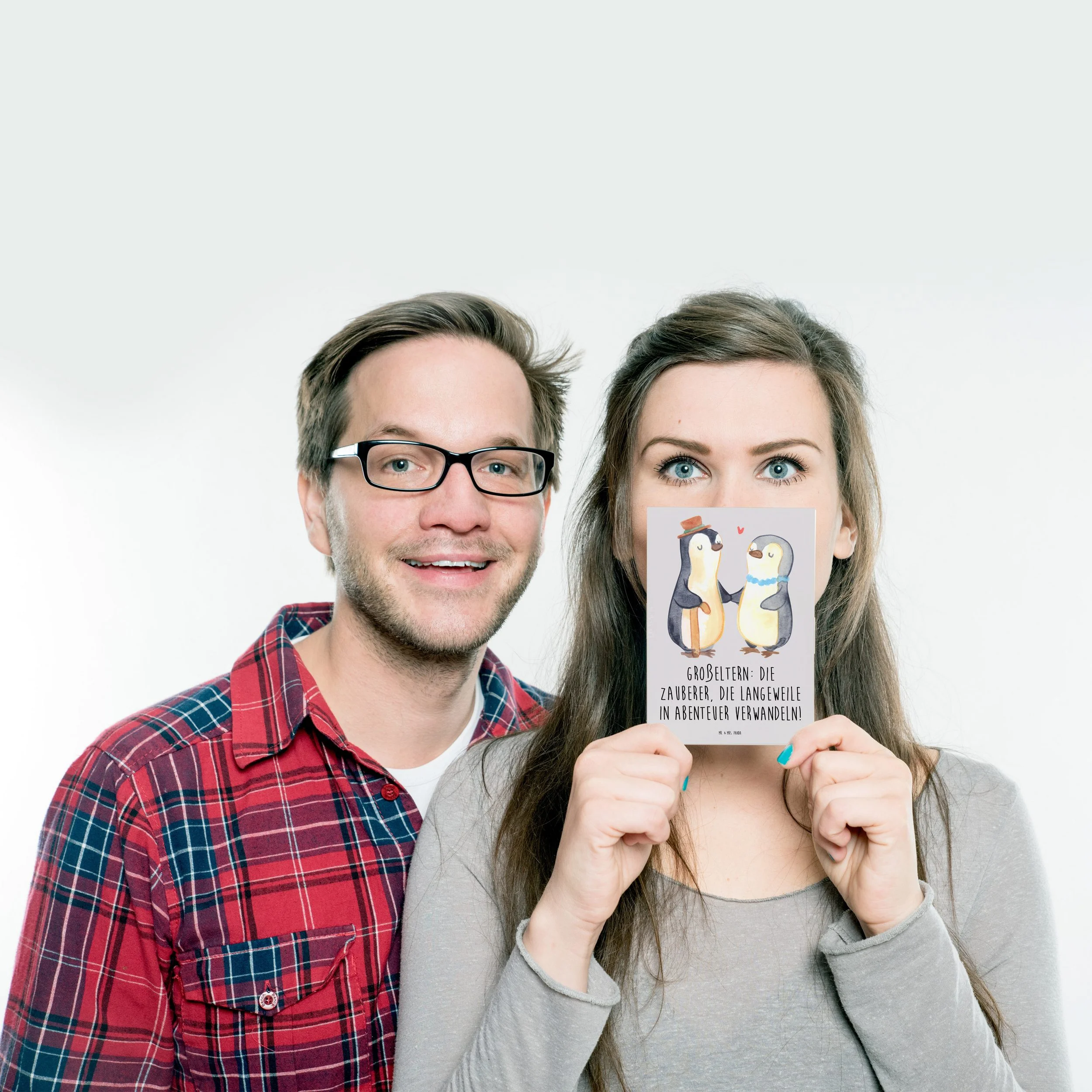 MR. & MRS. PANDA – Postkarte „Großeltern Zauberer“